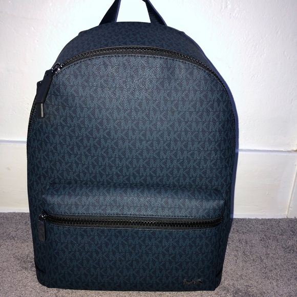 Blue/Black Michael Kors Backpack. - Picture 1 of 8